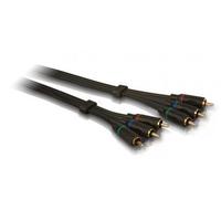 Cabo de Video 1.5 MT 3RCA-3RCA Ouro