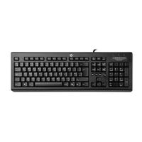 Teclado com fio classic pt preto