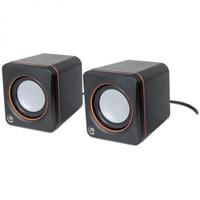 COLUNAS 2.0 6W RMS PRETA