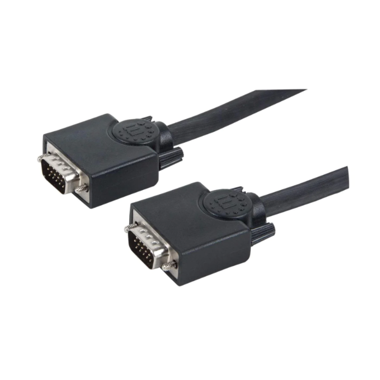 CABO MONIT.SVGA HD15 M/M 20MT PRETO MANH