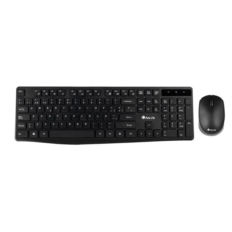 TECLADO + RATO NGS MULTMEDIA WI-FI