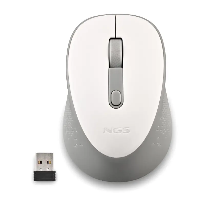 MAUSE NGS DEW SILET WIRELLESS 2.4 GHZ BRANCO
