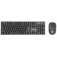 Teclado + rato wifi preto