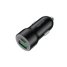 CARREGADOR CAR HAVIT DUAL PORTS