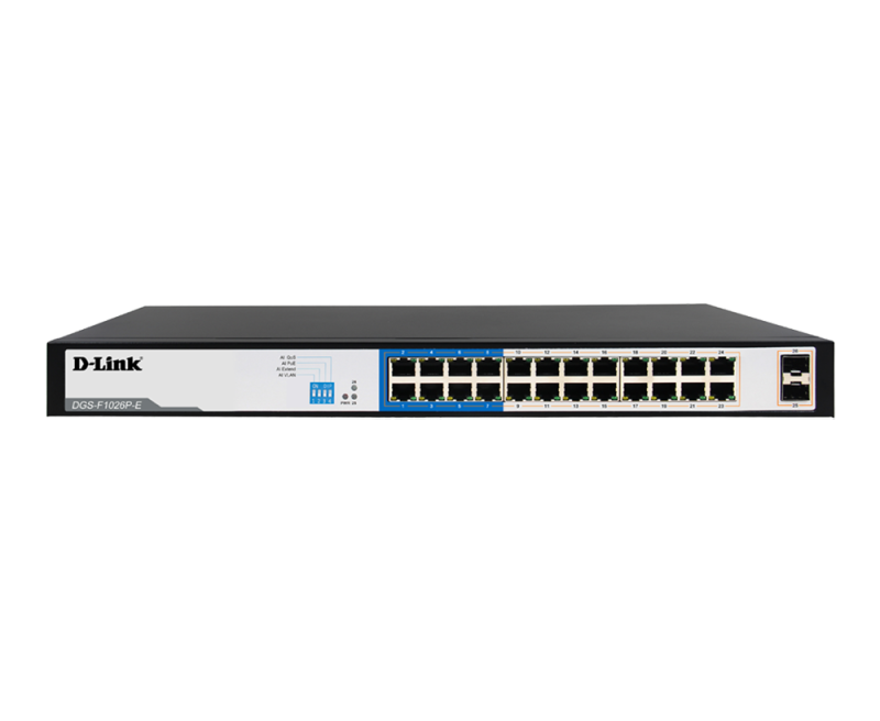 SWITCH D-LINK 24P GIGABIT UN POE+2 SFP P
