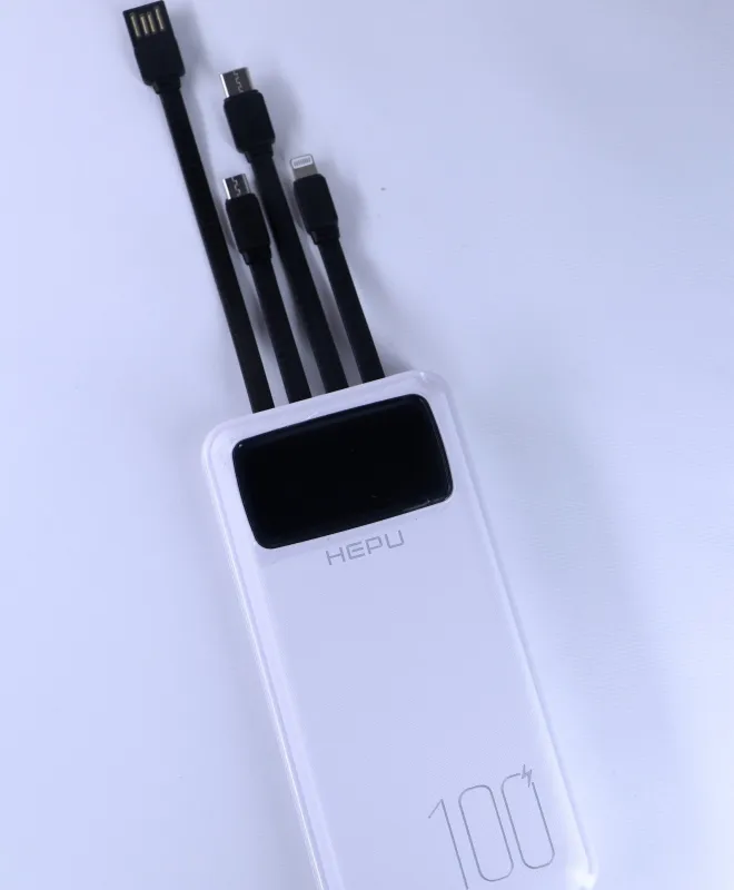 POWER BANK SOLAR HEPU 3200MAH/20000MAH