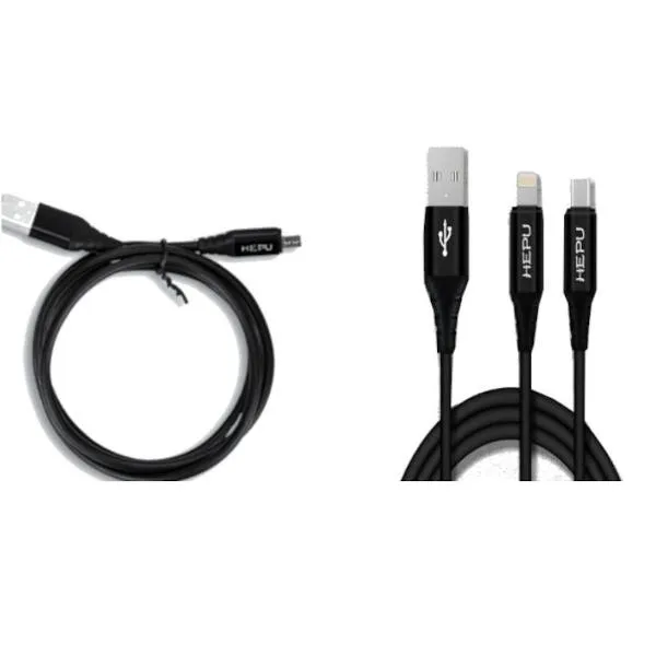 CARREGADOR HEPU CHARGER TPC/IPHONE