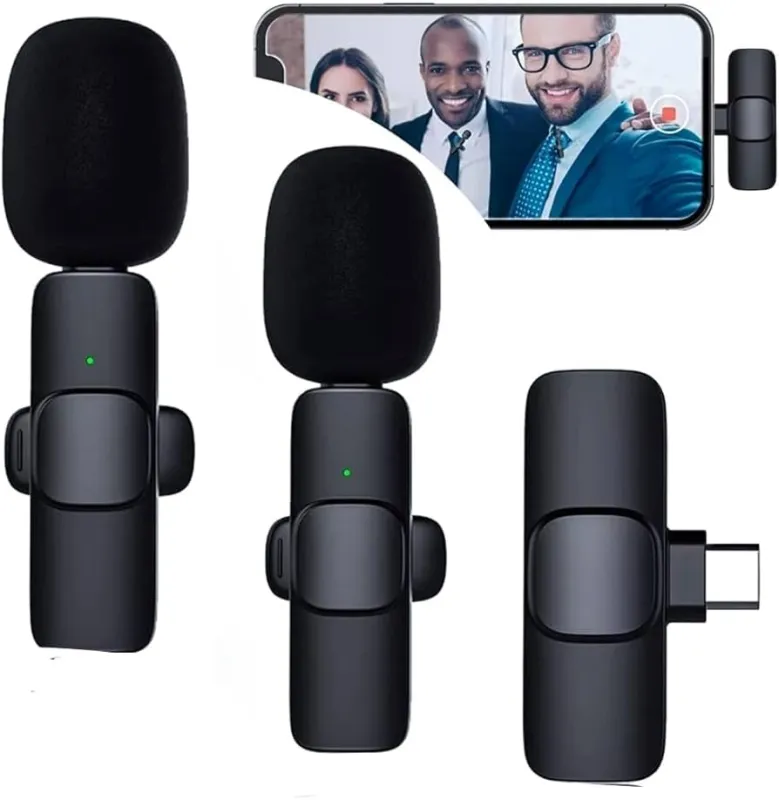 MICROFONE K9 SEM FIO PARA ANDROID