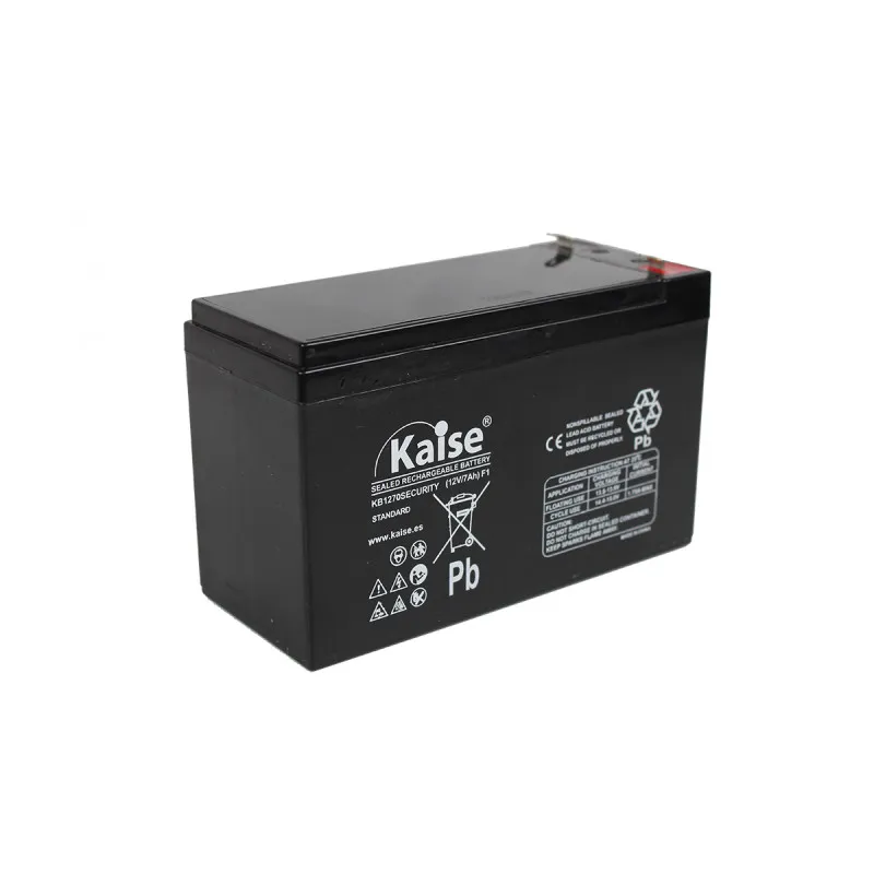 BATERIA KASISE STANDARD 12V 7AH F1