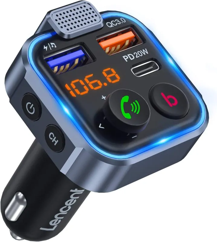 CARREGADOR PARA CARRO MP3 + RÁPIDO 20W, M63