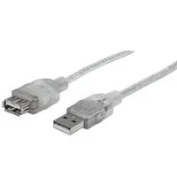 Cabo USB-A Fêmea 3MT Para USB-A Macho 2.0