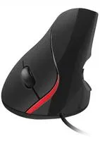 Rato ergonómico vertical 1000 dpi preto