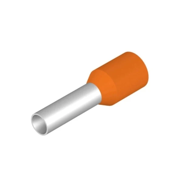 Ponteira Isolada 4mm Laranja (1/100)