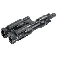 Conector MC4 T Brach 1M + 2F Painel Solar