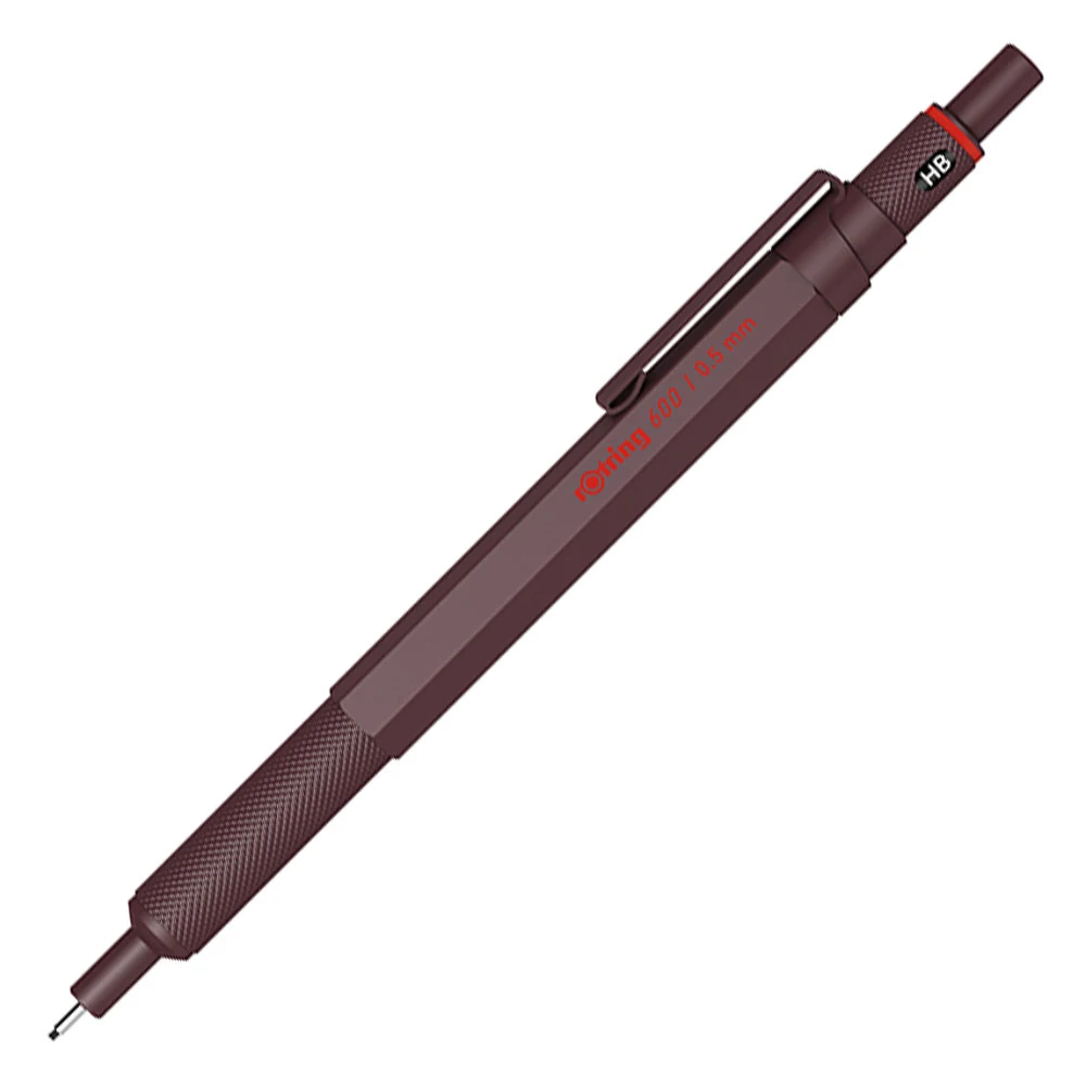 Porta minas rotring bordeaux 0.5mm
