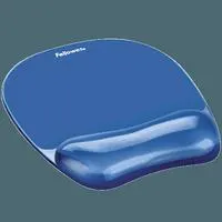 Tapete para rato com apoio - gel azul