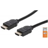 Cabo hdmi premium 1m 4k@60hz uhd preto