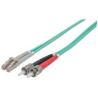 Cabo de Fibra ptica Patch LC/ST 2M Multimodo 50/125 OM3