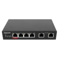 Switch 6 portas ethernet com 4 portas poe S/Gestão