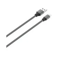 Cabo USB-A para Micro-USB 2M Cinza
