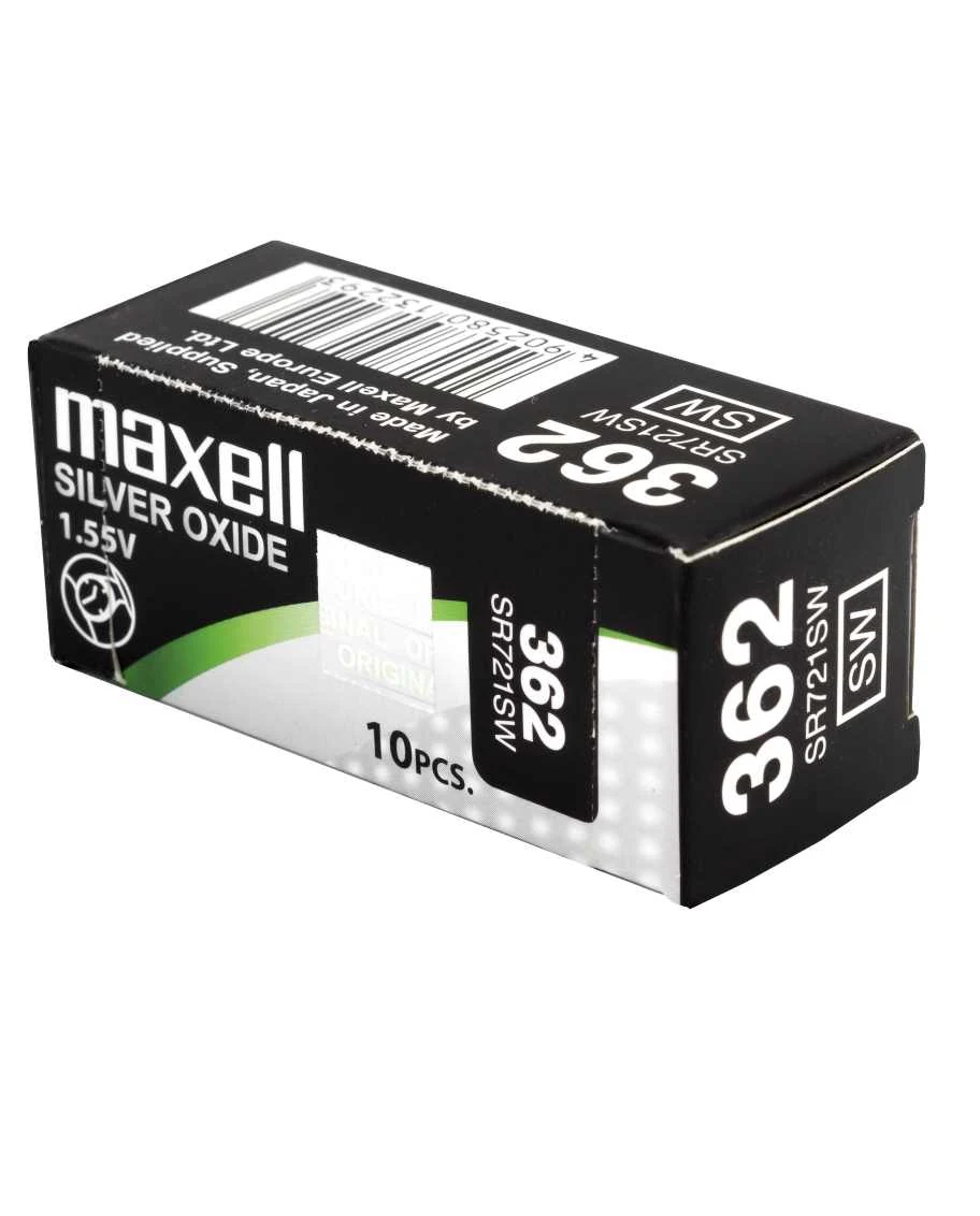 Pilha Relgio Prata xido SR721SW 1UN 1.55V