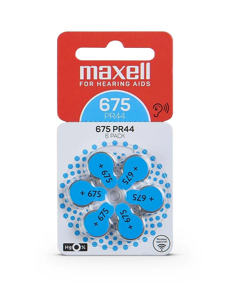 Pilha Moeda PR44WA 675 6UN 1,45V