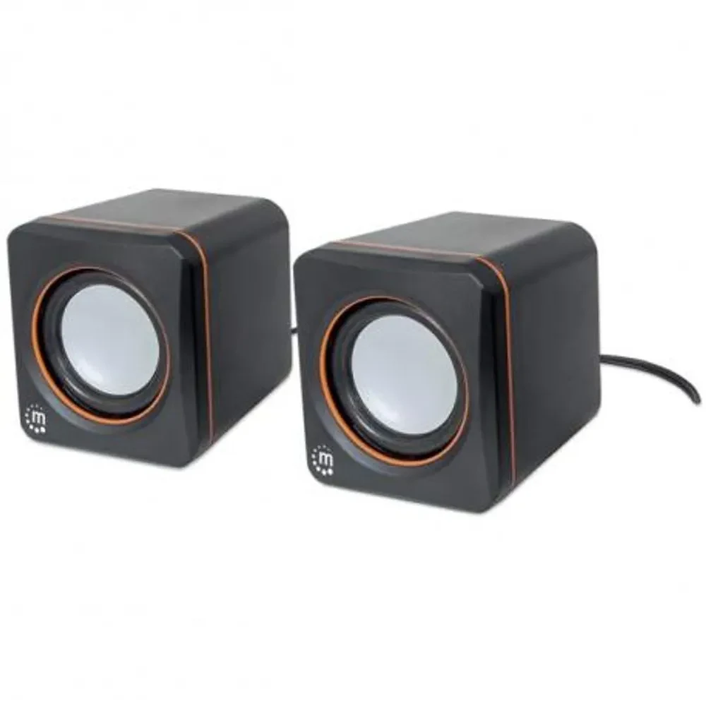 COLUNAS 2.0 6W RMS PRETA