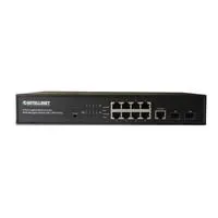 SWITCH 8 PORTAS GIGABIT ETHERNET POE GESTO C/ 2 PORTAS SFP