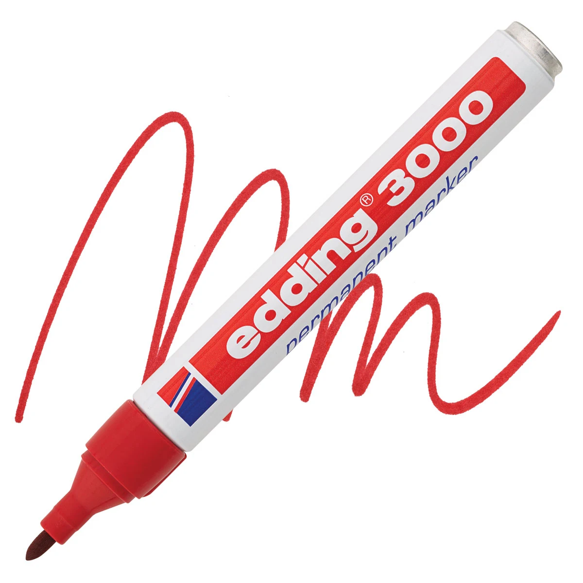 Marcador Permanente 3000 Vermelho