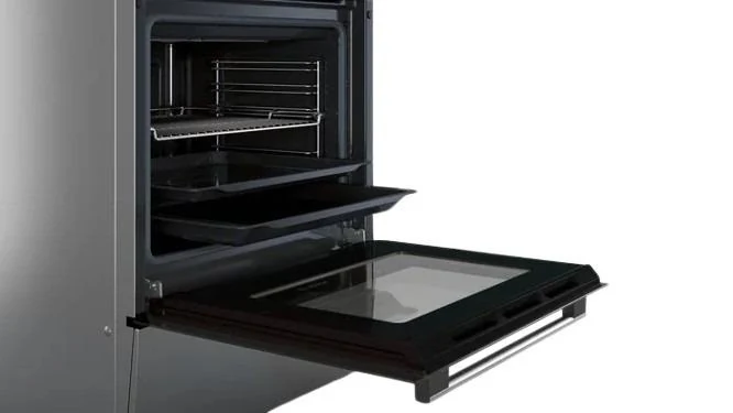 Fogão 60cm Gás/Misto Série 2 Forno Eléctrico Inox