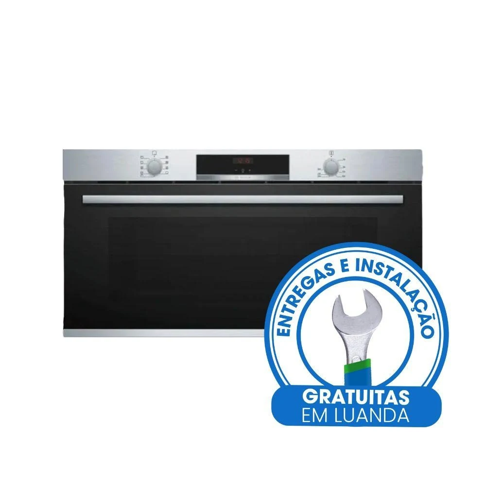 Forno 90 Cm Inox Serie 6 8P Cinzento