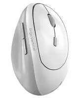 Rato Sem Fio WIFI ERGO 8350S AI Branco/Cinzento