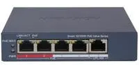 Switch 4 4x10/100 Smart Poe 1xUpLink S/Gestão