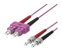 Cabo de Fibra ptica Patch ST/SC 2M Multimodo 50/125 OM4
