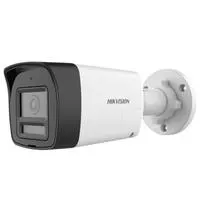 Câmara de Vigilância Áudio Bidirecional + Sirene 2MP 3.6MM Fixed Bullet