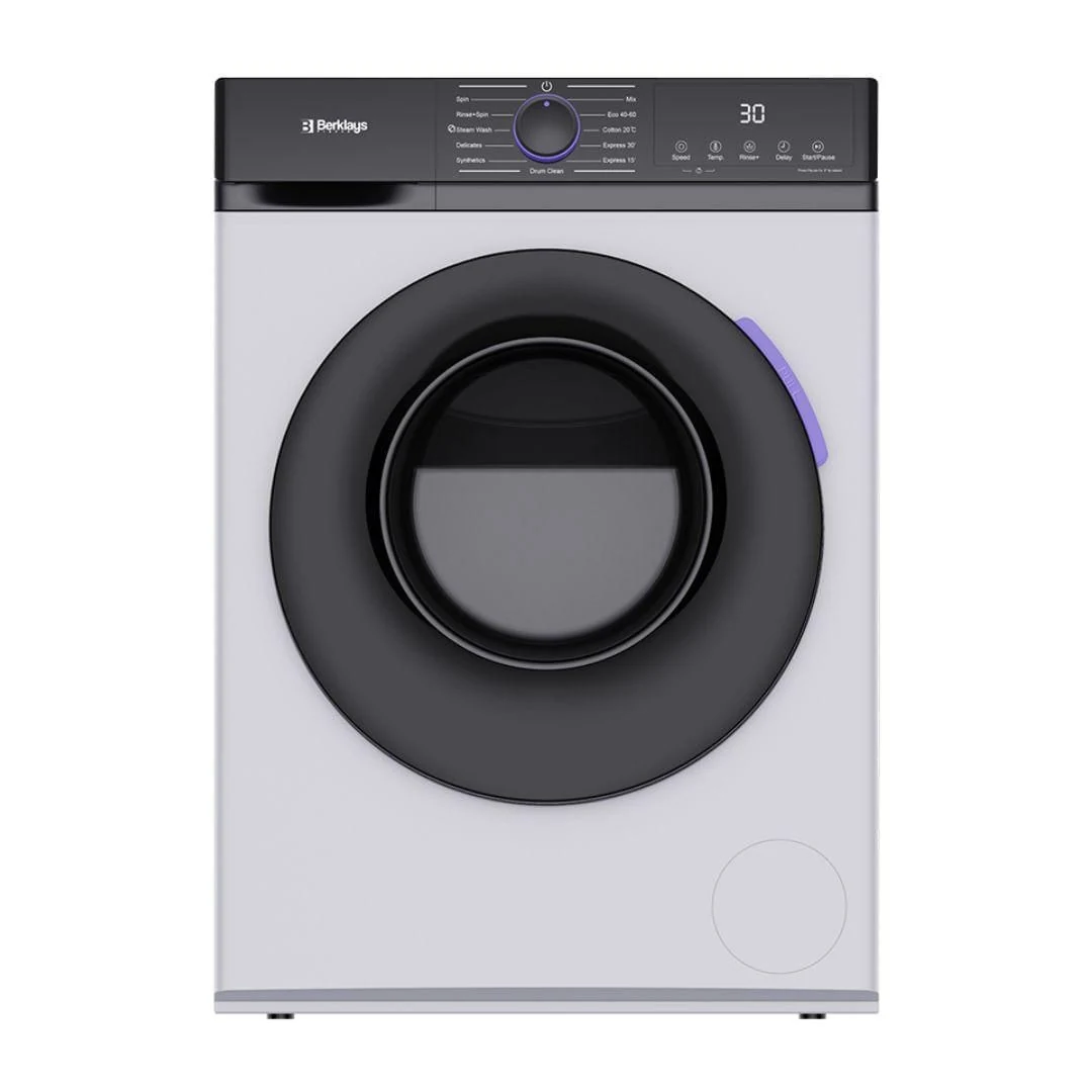 Máquina de Lavar Roupa 8KG 1200RPM Branca