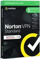 Antivirus VPN Standard 1 Utilizador 5 Dispositivos 12 Meses