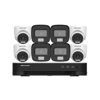 Kit de Vigilância 8 Canais H265 + 8 Câmaras 1MP