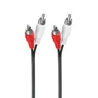 Cabo audio 2x rca macho para 2x rca macho 2.0m