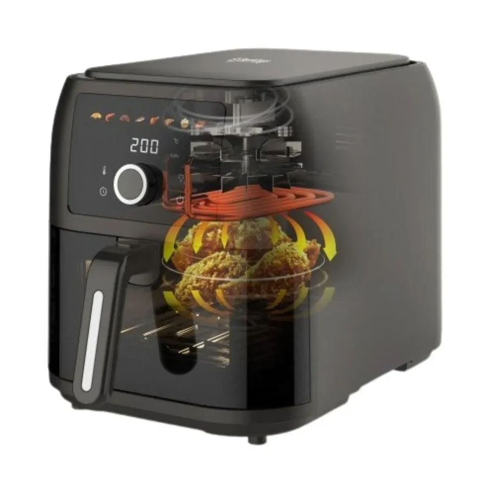 Fritadeira Sem leo Air Fryer 8L Preto
