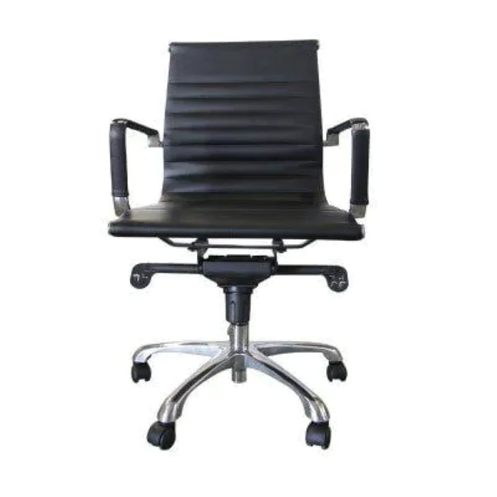 Cadeira PU High Executivo 3 Níveis Preta