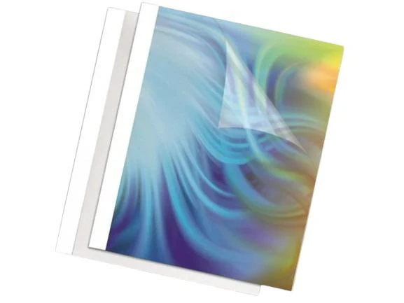 Capa para encadernar termica 8mm branco