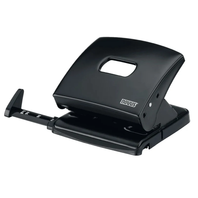 Furador Novus C 225 Para 25 Folhas Preto