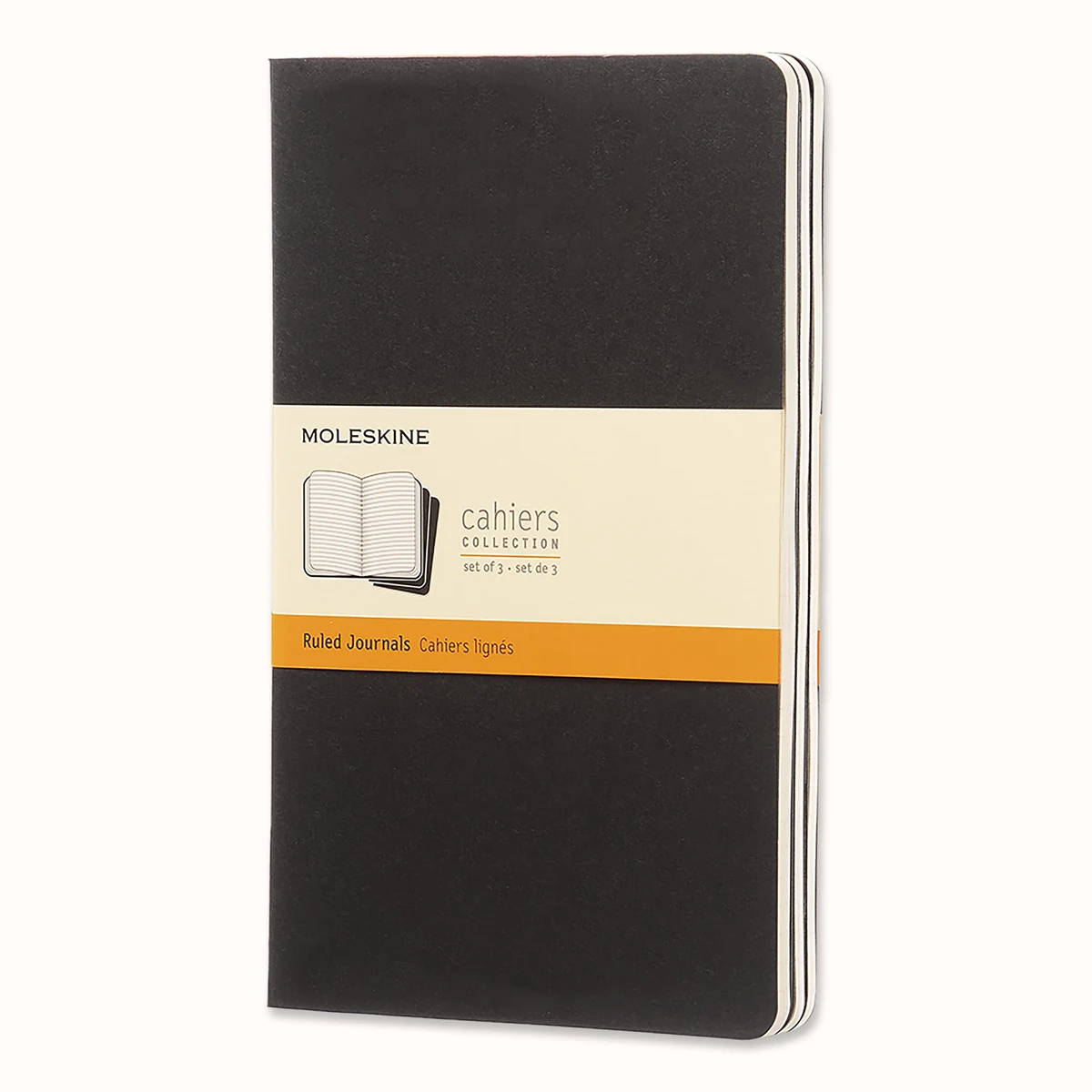 Me Bloco Moleskine Capa Dura P/reunião A5 Paut Pk/3 80fls