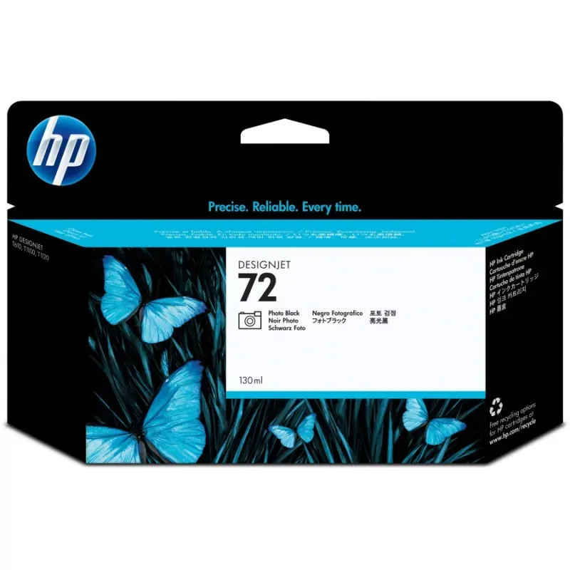 TINTEIRO TH 72 C9370A PRETO PL770 130ML