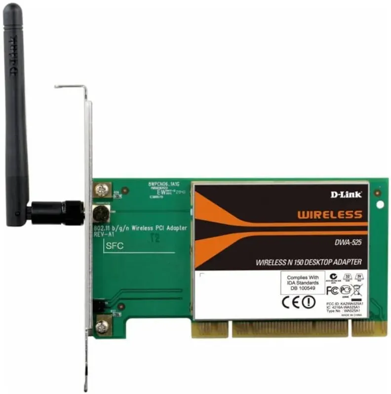 D-LINK DWA-525 150Mbps wilreless PCI card
