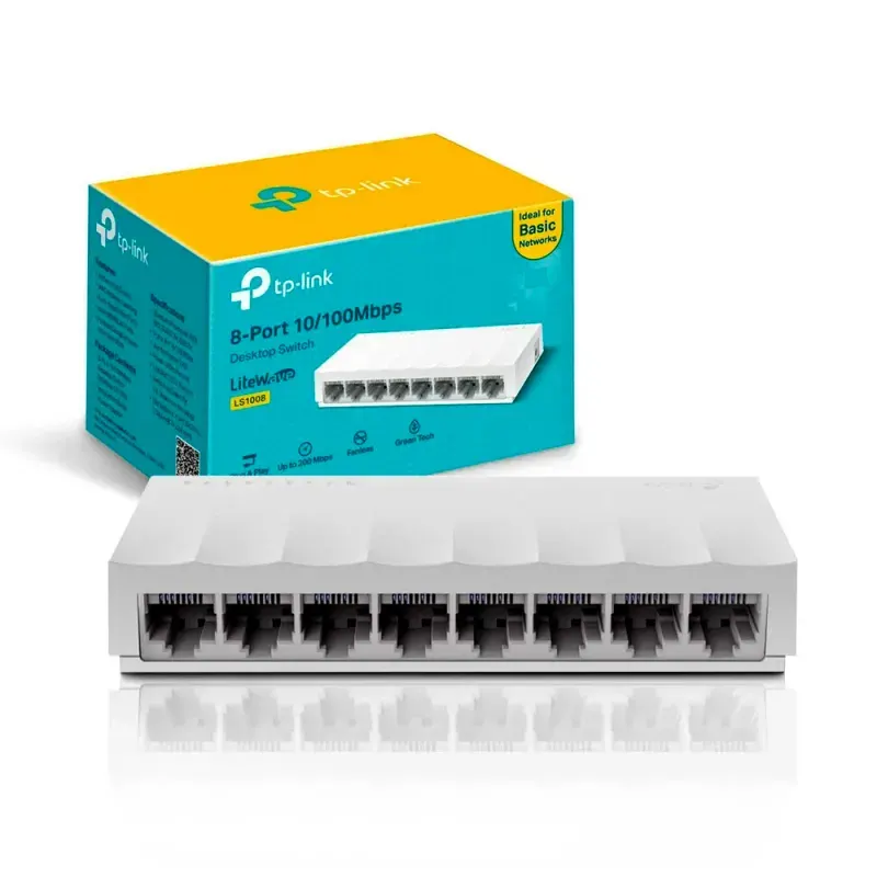 SWITCH 8 PORTAS TP-LINK