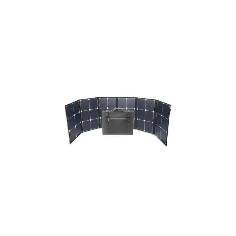 Painel solar 120w dobrável com conector anderson
