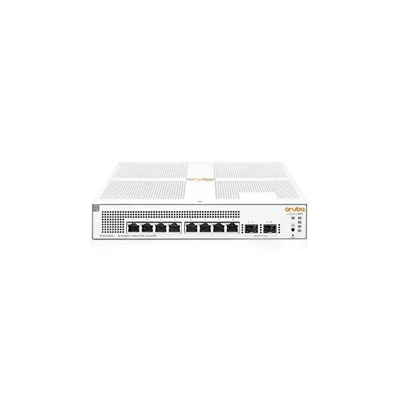 Switch Aruba 1930 Instant-On 8 Portas GE POE + 2Sfp 124W Gerenciável