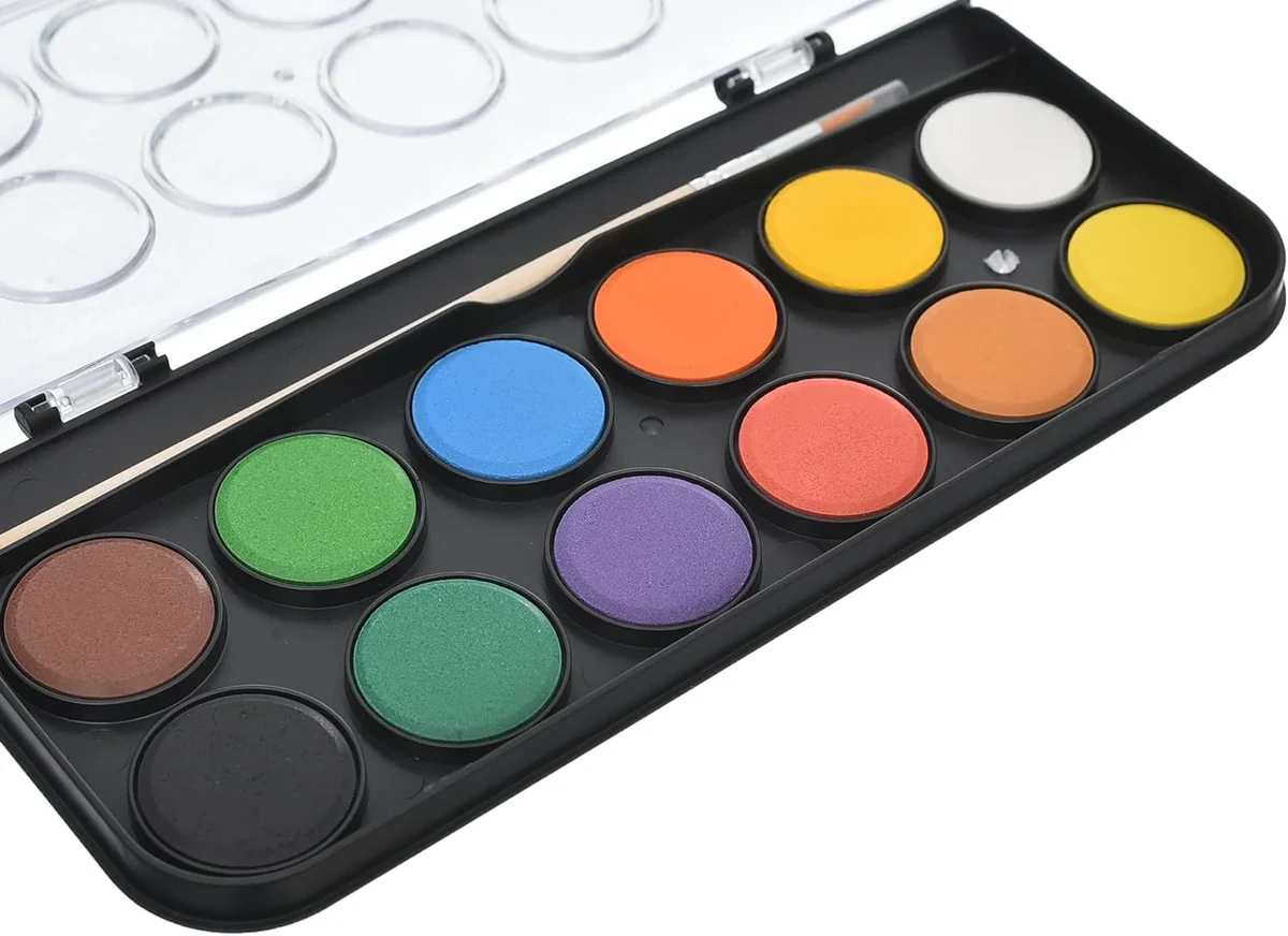 M&G Tinta aquarela 12 Cores
